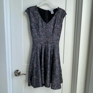 Sparkly Iridescent Skater Dress